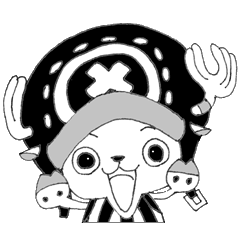 xxx ONE PIECE xxx Chopper Sticker