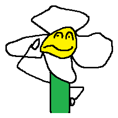 A funny flower