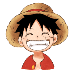One Piece Luffy Only Stamp Line Stickers Line Store One Piece Luffy Only Stamp Line Stickers Line Store
