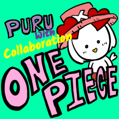 ONE PIECE&PURU pop sticker
