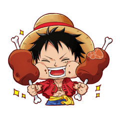 One Piece キャラクターの日常スタンプ Line スタンプ Line Store
