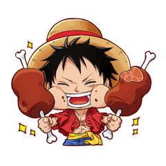 One Piece Character Sticker Line Stickers Line Store