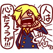 ONE PIECE Stickers of Sanji