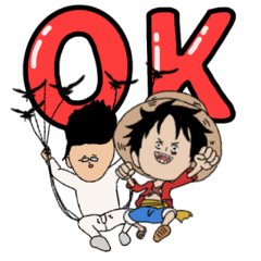 しんぷる内藤 One Pieceコラボスタンプ Line スタンプ Line Store しんぷる内藤 One Pieceコラボスタンプ Line スタンプ Line Store