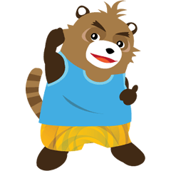 "Furu-pon" of the Raccoon