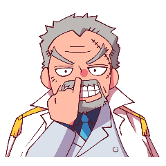 ONE PIECE, vice-admirals Stickers