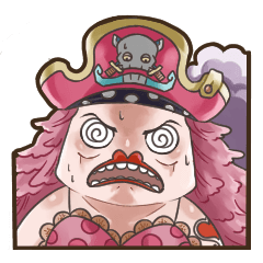 ONE PIECE Charlotte family Sticker