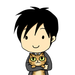 Mamochan teacher and pretty cat Sasuke