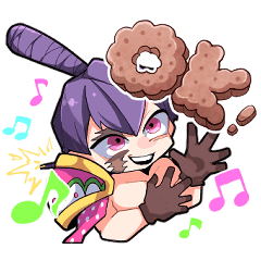 One Piece Charlotte Cracker Sticker Line Stickers Line Store