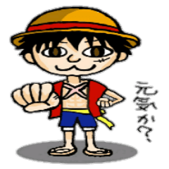 TAKATOMO is ONE PIECE STICKER