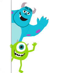 Monsters Inc Cute Line Stickers Line Store