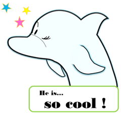 いるかのドルフくん Ver 5 Line スタンプ Line Store