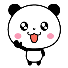 Round, cute panda(tw)