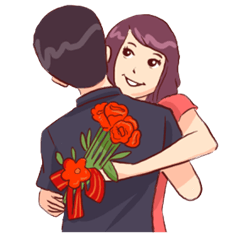 Romantic Lovers – LINE stickers | LINE STORE