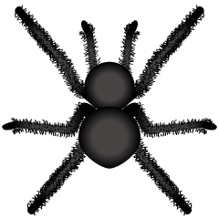 Undead spider  | Big sticker