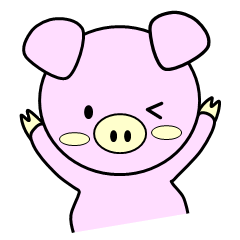 pig character mii-ton