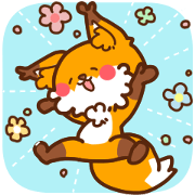 Fluffy fox