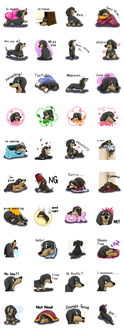 Cute Dachshund Ryu! Vol 3