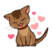 7 cats Sticker2