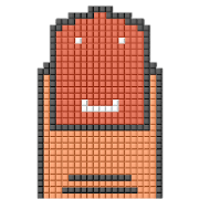 8-bit pixel color nail