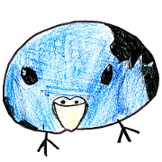 Bird stamp of yukichan