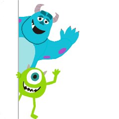 Monsters Inc Cute Line Stickers Line Store