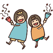 Bobhair girl and Mom 2