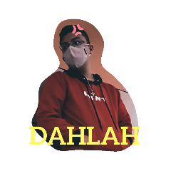 ANJAY DAHLAH STICKER