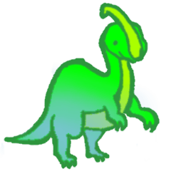Atelier Mimi's Dinosaur Sticker