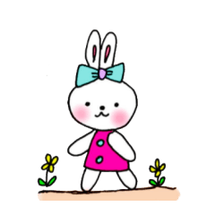 cheek pink rabbit3