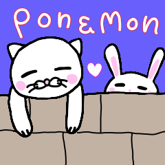 Cat Pon occasionally rabbit Mon