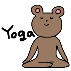 Yoga bear(English)