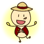ONE PIECE ippai iruyo yuru sticker