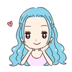ONE PIECE lovely sticker