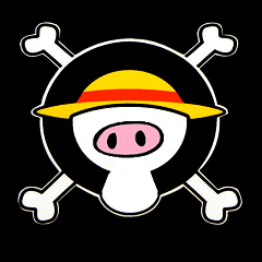 Mr. pig likes very much! ONE PIECE