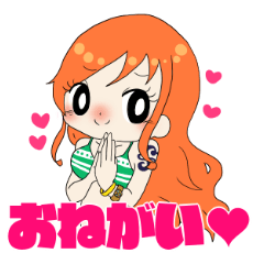 ONE PIECE Girls Sticker by Mei