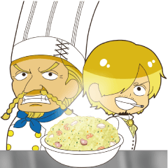 ONE PIECE cook STICKER