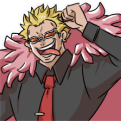 ONE PIECE Sticker (Ver.Doflamingo)