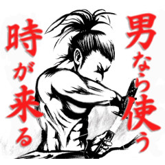 men's sticker from japan
