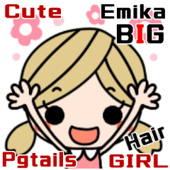 Cute Pgtails Hair GIRL Everyday BIG