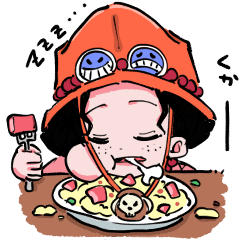 ONE PIECE  Collaboration  Stickers