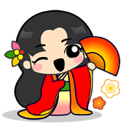 Rainbow Princess Sticker