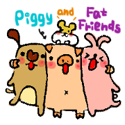 Piggy and Fat Friends