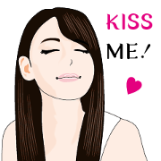 Always kiss me!