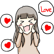lovely mushrooms girl
