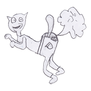 Puntasu of Sticker 3 cat