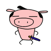 pink pig SAMURAI