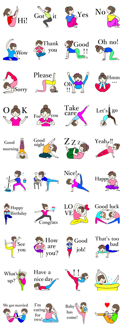 Yoga girl 2(English)