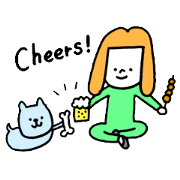GIRL and DOG TAAALK