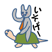 Dajyare rabbit in JAPAN